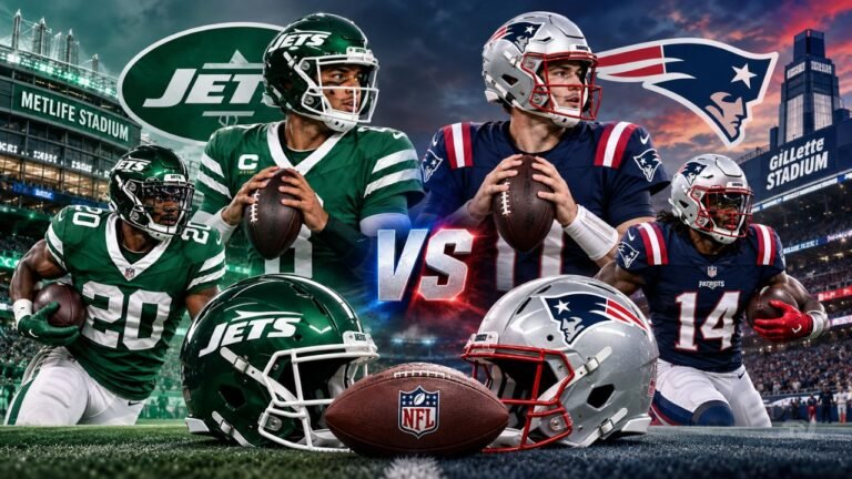 new york jets vs new england patriots match player stats